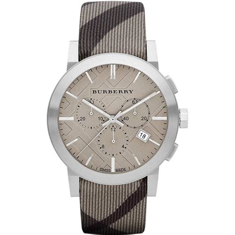 Burberry Men's Watch Chronograph The City 42mm Nova BU9358